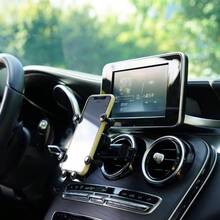 Soporte para telfono de coche para ventilacin circular compatible con GLC, Clase C, Clase E, Clase B, Clase A, GLC/GLB/GLA - Class 2016 - 2023, Accesorios - Estilo B - Ver 6