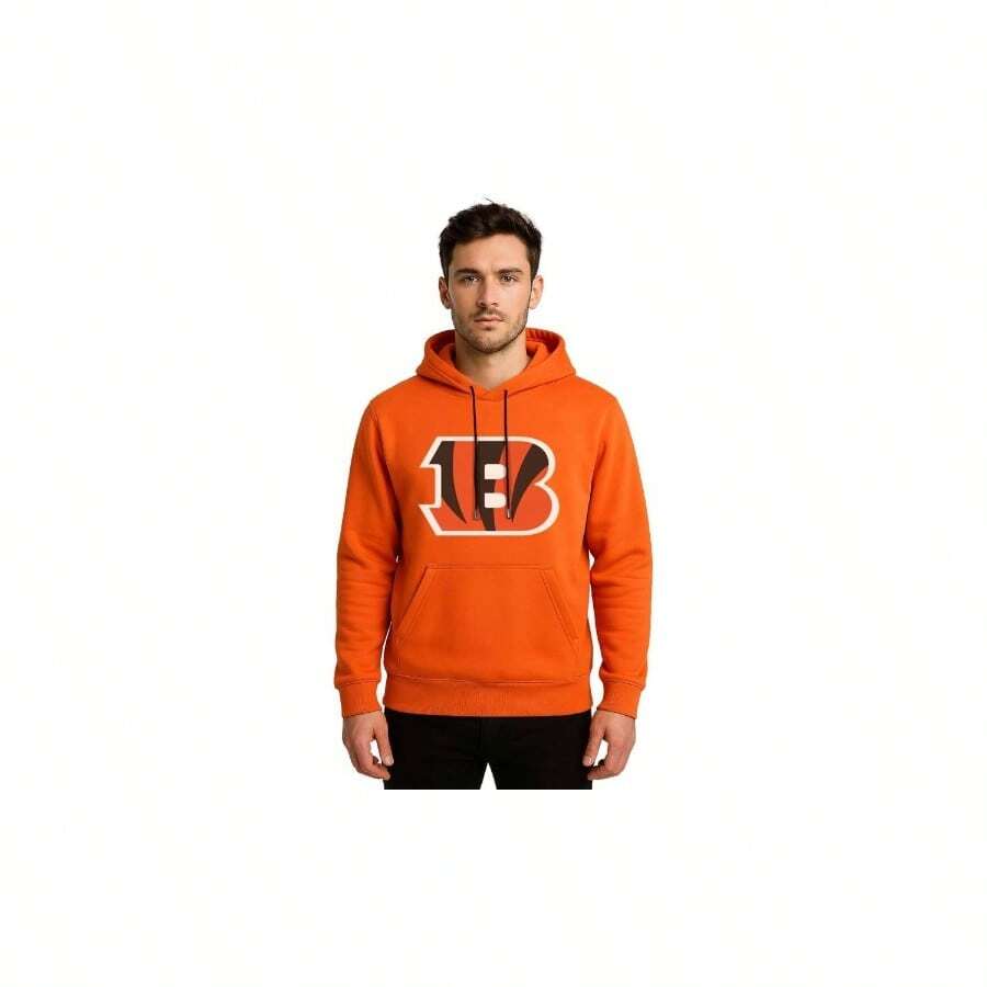 Sudadera Hoodie Naranja para Hombre - G + Naranja - Ver 1
