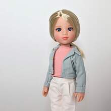 12 Inch Girl Doll, Blue Eyed Fashion Doll, Suitable For Styling Clothes, Shoes And Accessories, Princess For Girls And Children, Christmas Gift For Friends - The Whole Doll - View 10