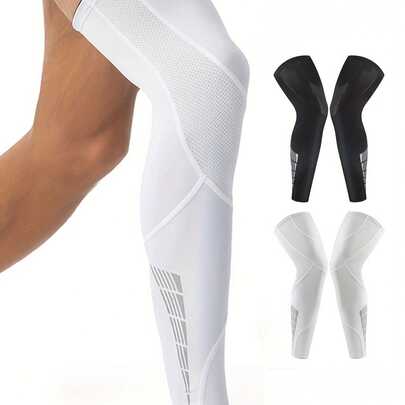 1. Ống bó đầu gối dài đến đùi - Vớ nén thể thao | Đồ nén thời trang | Đồ nén bền, ống bó, vớ nén cho người bị giãn tĩnh mạch, chỉ giặt máy, thích hợp hỗ trợ đùi, bắp chân và đầu gối, thiết kế lưới thoáng khí, thích hợp cho chạy bộ, bóng rổ và các môn thể thao khác.