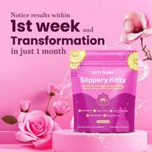 Slippery Kitty Feminine Probiotic + Moisture Gummies-All In One Solution With Slippery Elm 60 CountPineapple Flavor - 3 - 查看 3