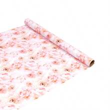 礼品包装纸，适用于情人节、婚礼、节日派对、生日、毕业季、DIY花束、礼盒填充物、DIY手工礼品包装装饰、浪漫图案装饰、秋冬季 - 玫瑰圖案 - 查看 7