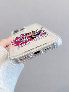 Ốp lưng điện thoại đệm khí trong suốt Paul Frank được cấp phép chính thức, bảo vệ toàn thân chống rơi vỡ hình mặt khỉ cho camera, thiết kế mới tương thích với iPhone 13/14/15/16/17 Pro Max - Nhiều màu - Xem 5