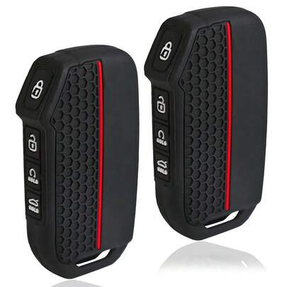 Funda protectora de silicona para llave remota de coche para Kia Sportage 2023, Kia Ray, Sorento, Soul, Telluride, Cerato 2020, K5, K8 2022