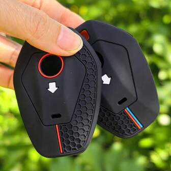 Silikonnyckelfodral för BMW motorcykelnyckelfodral för BMW GS R 1300 Big GS 2023 R1250 GS Beemer Boxer Adventure Bike nyckelfodral