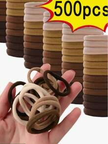 50 piezas Elásticos para el cabello invisibles de color beige y caqui, anillos de toalla de estilo diario, accesorios de viaje, regalos de apertura escolar, caja de regalo roja, nuevos regalos, accesorios para el cabello para mujeres, herramientas para el cabello, accesorios de belleza, accesorios para cabello rizado, para mujeres, otoño, viaje, herramientas para el cabello, accesorios para mujeres, cosas para el cabello, otoño, accesorios para el cabello, accesorios para el cabello para mujeres, viaje, accesorios para el cabello, accesorios para mujeres, accesorio para el cabello, accesorios para el cabello de mujeres, herramientas para el cabello, cosas para el cabello, cosas, accesorios de belleza, regalos, viaje, regalos para mujeres, cosas para el cabello, rellenos de calcetines - Camel - Ver 4