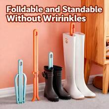 3 st stövelformare, stövelsträckare, skrynkelfri skohållare, universell hopfällbar stövelorganisatör för mitten av vaden och knähöga stövlar