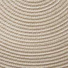 DII camz37626 Redondo Tela Mantel Individual, Dorado champaña, 1, 4(Natural) - Multicolor - Ver 3