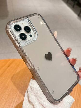 3-In-1 Heavy-Duty Clear Phone Case, [10 Feet Military-Grade Drop Protection], TPU+PC Mixed Material Transparent Heavy-Duty Shock-Proof And Drop-Proof Phone Case