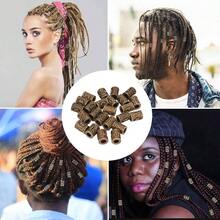 Cuentas Vikingo Vintage, 24 Piezas, para Rastas, Barba y Cabello, Decoracin del Cabello, 10x 13 Mm - inicial - Ver 9