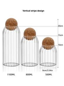 1 Stück Glaskerzenhalter für die Herstellung von Kerzen, duftende Kerzenglasverpackung, klare Glaskerzenhalter mit Kugelkorkverschluss, leere Glasbehälter mit Deckeln, Kerzenstängelhalter, Glas-Teelichthalter - perfekt für Feiertagsdekorationen, Hochzeitsdekoration, Wohndekoration, Abendessen, Geburtstagsfeste, Geschenke zum Valentinstag, Hochzeitstag, Muttertag, Geburtstaggeschenke, DIY Kerzenwerkzeug, Kerzenzubehör, Schulanfang