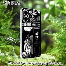 [2D Plat] 1pc Silent Hill Betrayal  Mobile Phone Case Design, Shockproof, Anti-Lens Protection, Compatible With  11/ 12/ 13/ 14/ 15/ 16 Pro Max High-Quality Mobile Phone Case For Men And Women, Drip-Proof, Scratch-Proof, High Quality Mo, , Scratchresistant Cover, Shockproof Case, Artistic Design, Gaming Phone Cover, Highquality Material, Smartphone Users, Tech Enthusiasts - 無色 - 查看 2