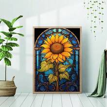 [Free Shipping]OFRKE Diamond Painting Kits For Adults Beginners 5D Diamond Art Kits With Round Diamonds Gem Art Full Drill Sunflower Painting For Home Wall Decor Gifts 12x16inch,A-Yellowb - A-黃b - 查看 5