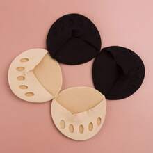 4 Soft And Comfortable Foot Pads With Mesh For Quick Sweat Wicking, Cushioning And Stress Relief For Prolonged Standing, Suitable For Sports Shoes, Leather Shoes, High Heels, And Casual Shoes Foot Pad - 彩色 - 查看 9