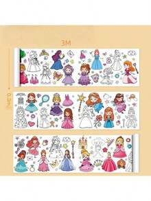 50% خصم، ننتظر مراجعات جيدة!!! شراء إلزامي للأمهات! كل طفل يحتاج إلى هذه الورق الفني للرسم!! 1] يطلق الطفل الحيوية، ورق تلوين بمستوى الفنان، لا غنى عنه للأمهات، رسم هادئ للطفل، أساسي لإبداع الأبوين والطفل، لفة رسم بعرض 30 سم، تغليف محكم 3/6/12 شهر، أحجام أخرى في تغليف OPP - متعدد الألوان - مشاهدة 2