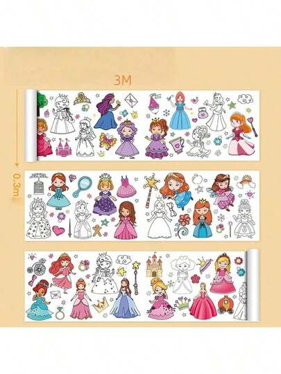 [50% DE DESCUENTO, ¡¡¡Esperando buenas reseñas!!! ¡Imprescindible para las mamás! ¡Cada bebé necesita este papel de dibujo artístico!] Papel de colorear de nivel artístico que libera la vitalidad del bebé. Imprescindible para las mamás, pintura tranquila del bebé, esencial para la creación entre padres e hijos. Rollo de dibujo de 30 cm de ancho, empaque sellado de 3/6/12 meses, otros tamaños en empaque de OPP