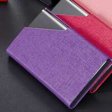 Colorful Business Card Holder With Metallic Finish - Customizable Engraving For Names Or Text - Stylish And Functional Card Case For Professionals - Perfect For Networking Events, Conferences, And Business Meetings - Unique Gift Idea For Colleagues, Graduates, Or Entrepreneurs - Enhance Your Professional Image With A Personalized Touch