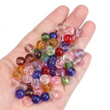 60pcs 8mm Classic Solid Color Glass Beads For DIY Jewelry Making, Handcrafted Bracelets, Necklaces, Everyday Wear - 8mm solid color beads - View 7
