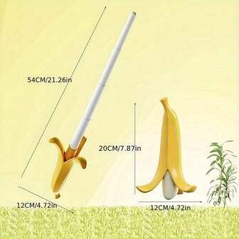 Extendable Banana Sword - Prank Gift For Christmas And Birthday Parties, Fruit Weapon - Novelty ABS Resin Toy