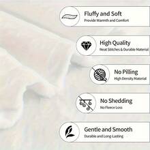 1pc Customized Blanket With Photo, Specially Soft Personalized Blanket, High-Definition Printed Custom Photo Blanket, Comfortable Customized Blanket. Customized Gift, Suitable For Girls, Boys, Adults, Grandparents, Daughters, Sons, Sisters, Parents, Valentine's Day Gift. Lightweight, Soft, Comfortable, Suitable For Bed, Sofa, Camping, Travel, All Seasons - Multicolor - View 5