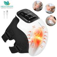 Medcursor Electric Heating Massage Knee Pad Wireless Heated Knee Massager Temperature Hot Compress Vibration Massage - 1 - View 1