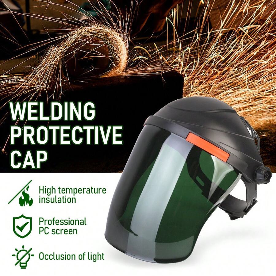 Welding Helmet ARC Weld Welder Mask Grinding Mask Visor UV Radiation Mask Welder Protection Equipment Soldering Supplies