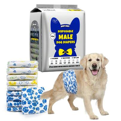 Dono 10 piezas/paquete Pantalones de caballero para mascotas DONO, 2 colores