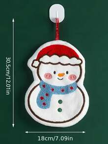 1 pezzo Asciugamani da mano assorbenti - Asciugamani ad asciugatura rapida in microfibra - Decorazioni natalizie morbide per la casa, spa o regali - Decorazioni festive moderne - Ideale come regalo di Natale, con una varietà di stili tra cui scegliere, Asciugamani da bagno per la casa Gadget - Multicolore - Visualizzare 6