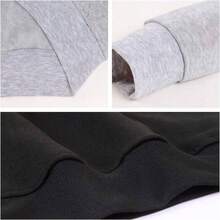 Ivan - Sudadera con capucha para hombre y mujer, unisex de manga larga, ropa de calle con capucha - M + negro - - Ver 4