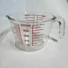 Large Capacity Milliliter & Gram Measuring Cup, Ergonomic Handle Kitchen Liquid Measuring Cup, Precise Markings, Multifunctional Baking & Cooking Measuring Cup, Heat-Resistant Glass, Microwave/Oven , Essential Kitchen Tool - Transparent - View 13