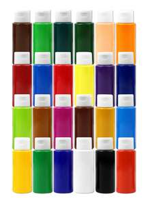 opeth Vopsea acrilică 6/12/24 culori 59ml, culori vibrante, acoperire puternică, ambalaj de capacitate mare, potrivită pentru diverse scenarii de pictură, cadou de Crăciun excelent pentru prieteni - 59 ml - Vizualizare 12