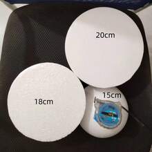 Styrofoam Half Spheres, Solid Foam Balls For DIY Flower Arrangement, Craft Filler