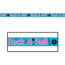 Beistle 54730 Soda Shop Stools Tablecover, Multicolor, 54" x 108"(reproductores) - Multicolor - Ver 5
