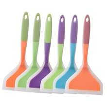 JINFEIFAN 1pc Home Use Silicone Spatula For Cooking Pancakes And Eggs, High-Temperature Resistant, Non-Stick Pan Tamagoyaki Spatula And Scraper - Multicolor - View 1