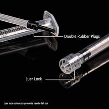 25 Pack Disposable Sterile Supplies 1ml Syringe With Needle,25Ga 1inch Needle And Syringe,Individual Package.(25) - 1ml - Xem 4