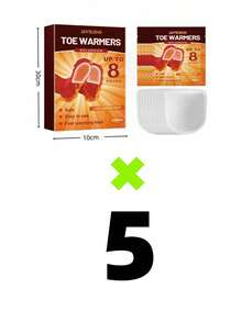 JAYSUING 50/40/20片装足部暖贴，自发热，小巧便携，快速加热保暖，冬季自发热足部暖贴，温暖便携一次性加热驱寒贴。