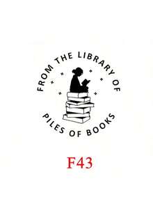 Personalisierter Buchprägestempel (1 Stück), individueller Buchprägestempel, Prägestempel "Aus der Bibliothek", Geschenk für Bücherliebhaber, Bibliotheksprägestempel, Logoprägestempel, personalisierter Hochzeitsprägestempel, Papierprägestempel, Valentinstagsgeschenk, Handprägestempel, multifunktional, dekorativ, wiederverwendbar, modern, bunt, niedlich, Vintage, Cartoon, Kawaii, individuell, personalisiert, einzigartig, maßgeschneidert, für Mitarbeiter, Kunden, Studenten, für Büro/Arbeit/Schule, Bürodekoration