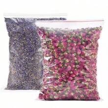10/300g Natural Dried Plant Red Rose Bud Granules Lavender Dried Flowers Eternal Flower Decoration, Perfect For DIY Soap Making 10/300g Natural Lavender Dried Flowers Eternal Flower Decoration, Indoor Home Desktop Decoration Festival Party Decoration Ornament Dried Flowers, Perfect For DIY Soap Making, Aromatherapy Candle Dried Flower Making, Handmade Fragrant Bag Ingredients, Wardrobe And Bedroom Decoration, Fresh And Clean Air