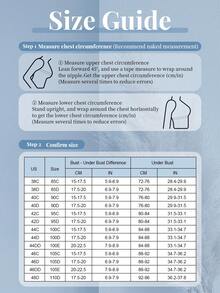 Sujetador con aros para mujer de talla grande MIMILEMON - Tirantes anchos, levantamiento y soporte lateral, detalles de encaje y lazo, cobertura completa cómoda, apto para uso diario - Beis - Ver 11