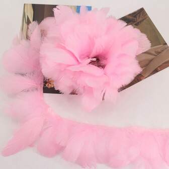 1 Meter High Quality Fluffy Artificial Feathers, Versatile For Multiple Occasions! Ideal For Wedding Decor, Furniture Styling, Stage Performance, As Well As DIY Craft And Fashion Accessories. Suitable For Skirts, Clothing, Headpieces, And Victorianstyle Attire Decoration. Convenient Decoration With Excellent Texture, Infusing Unique Charm To Various Scenarios And Works.