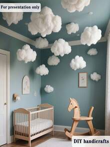 [Premium Polyester Fiber Filling] Premium Quality Polyester Fiber Filling - Soft And Comfortable Filling For Dolls, Pillows, Pads, Arts & Crafts, And Sewing Supplies, Suitable For Holidays, Birthday Parties - White - View 12