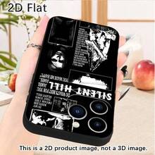 [2D Plat] 1pc Silent Hill Betrayal  Mobile Phone Case Design, Shockproof, Anti-Lens Protection, Compatible With  11/ 12/ 13/ 14/ 15/ 16 Pro Max High-Quality Mobile Phone Case For Men And Women, Drip-Proof, Scratch-Proof, High Quality Mo, , Scratchresistant Cover, Shockproof Case, Artistic Design, Gaming Phone Cover, Highquality Material, Smartphone Users, Tech Enthusiasts - 無色 - 查看 4