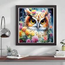 [Free Shipping]OFRKE Diamond Painting Kits For Adults Beginners 5D Diamond Art Kits With Round Diamonds Gem Art Full Drill Owl Painting For Home Wall Decor Gifts 12x12inch,A-Owl - 貓頭鷹 - 查看 5
