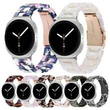 Harz Armband für Samsung Galaxy Watch 8, Galaxy Watch 8 Classic 46mm Ersatzarmband, passt auch für Galaxy Watch 8 40mm und 44mm, mit Edelstahl Schnalle - Galaxy Uhr 8/8 Classic - Übersicht 10
