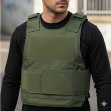 Tactical Vest & Harness - Army Green - View 1