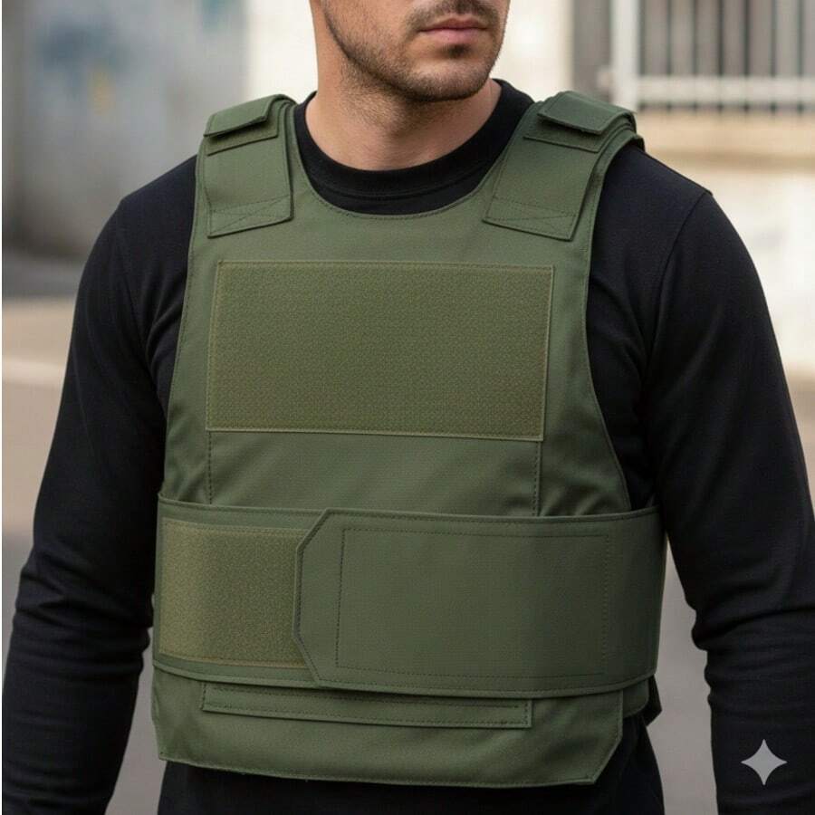 Tactical Vest & Harness - Army Green - View 1