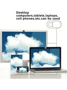 2/3/5/10pcs Ultra-Thin Webcam Cover Slide - PVC Camera Privacy Sticker, Suitable For Universal Devices, Easy To Stick, Fashionable & Discreet Design - Multicolor - View 6