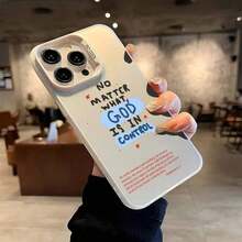 Citas inspiradoras de Cristo Estética Filipenses 4 6-Phone 16 11 15 14 13 12 Pro XR Plus Fundas de Teléfono a Prueba de Golpes en Blanco y Negro Regalos Cristianos para Mujeres - Plateado - Ver 6