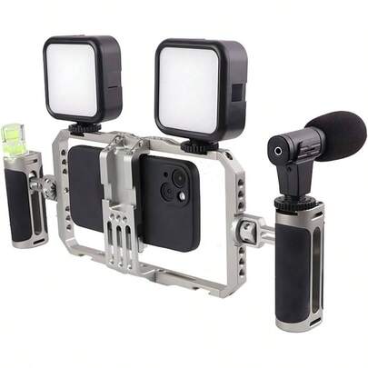 Estabilizadores y gimbales de mano compatibles con y Android para vacaciones de verano, vlogs de viaje, actividades al aire libre, transmisión en vivo, vlogging estabilizado, estudio de viaje, transmisión en vivo al aire libre, grabación de video de viaje, contenido de influencer, estabilizador de teléfono, estabilizador de teléfono ActiveTrack