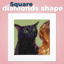 LuwoArte 12 Pack Diamond Painting Kits For Adults –Featuring Funny Meme Cats Designs 2.0 –Full Drill DIY Paint Gem Art For Adults–Brilliant 5D Diamond Painting Kit–Relaxing Craft For Home Wall Décor,MemeCats2.0 - MemeCats2.0 - 查看 8
